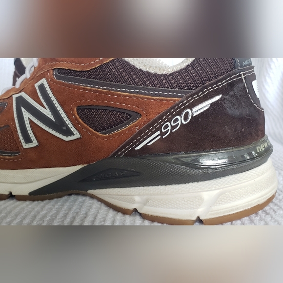 🌟SEE NEW LISTING🌟🎉HP!🎉 🦁L.L. BEAN x New Balance 990 V4 🤎 Womens 8.5 - Picture 9 of 15
